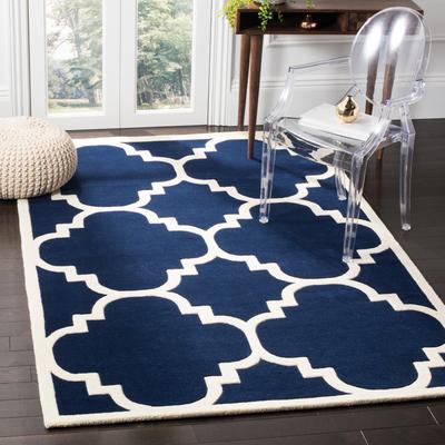 SAFAVIEH Handmade Chatham Vicie Modern Wool Rug