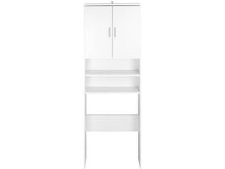 LIVARNO HOME Meuble pour machine à laver Liverpool, 64,5 x 190 x 25 cm, blanc
