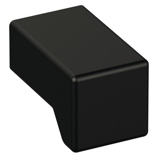 Hewi Möbelknopf 547.15B Kunststoff 90 tiefschwarz matt (547.15B 90)