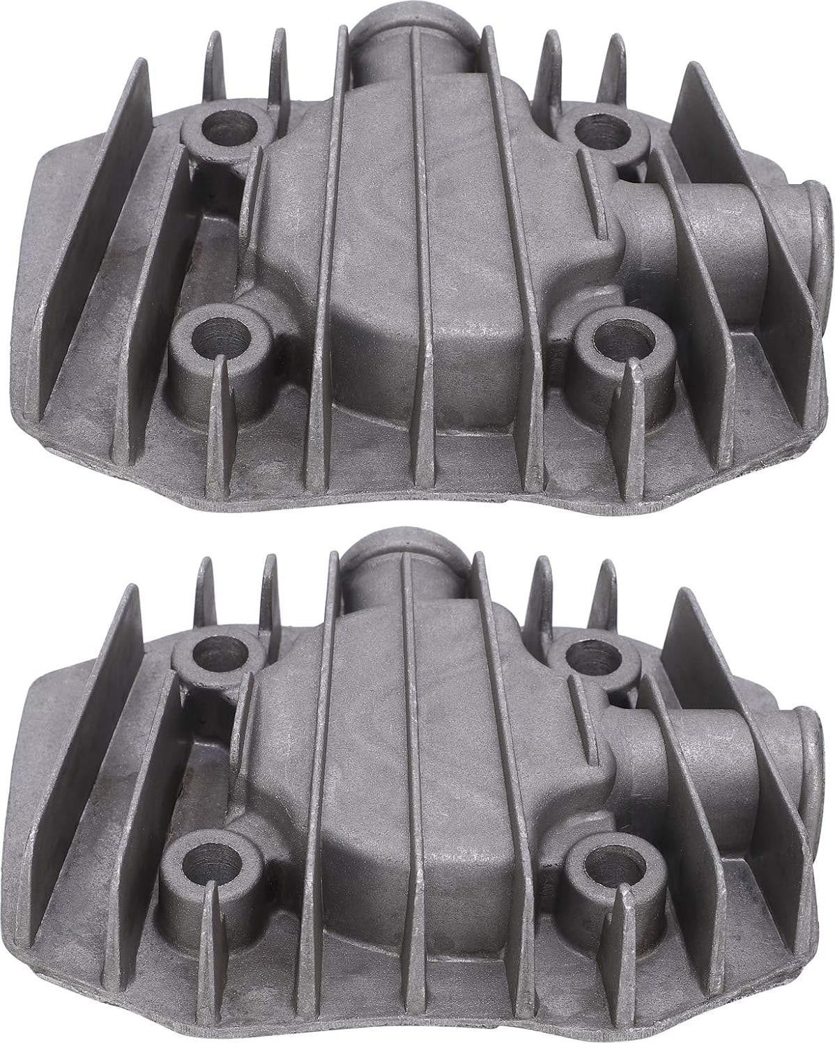 Markenlos Gietaluminium Cilinderkop voor Luchtcompressor 2.5/3 pk, Grijs