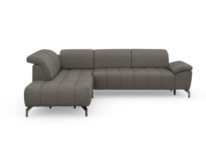 sit&more Ecksofa Cool L-Form, wahlweise mit Kopfteilverstellung und Vorziehsitz motorisch