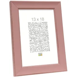 Deknudt Bilderrahmen 13x18 Holz rosa Preis pro Stück