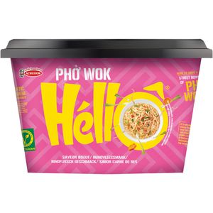 Acecook Fertiggericht Pho Wok Hello, Reisnudeln mit Rindergeschmack, je 76g, 12 Stück