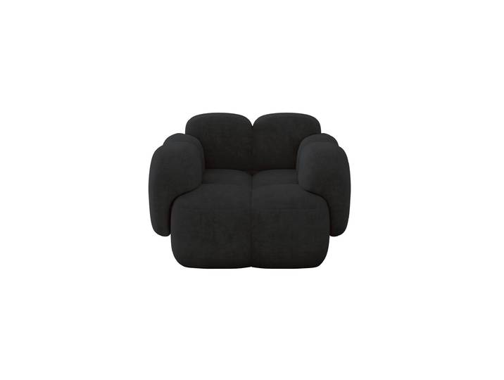 Sessel MIKO-F Schwarz - Dream Velvet 202.12