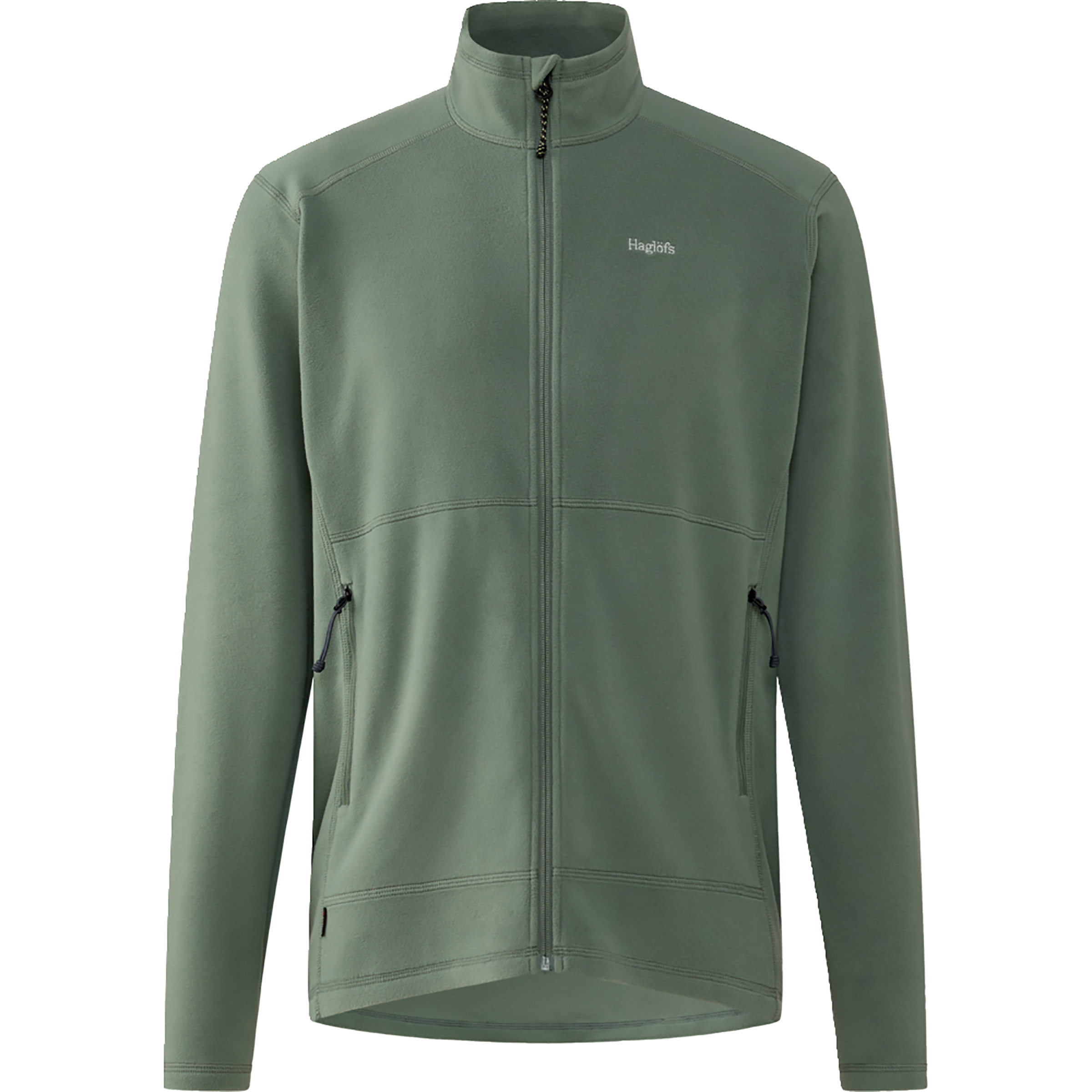 Haglöfs Buteo Mid II Herren Fleecejacke weiss Größe S Trekking Polartec