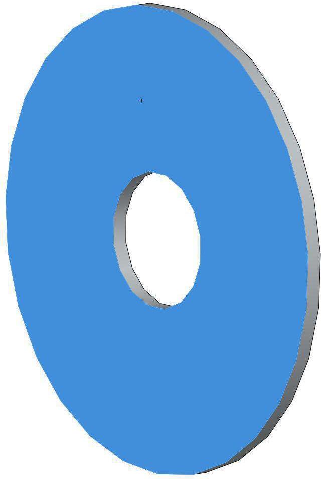 Haro lave - 404085 US 07, conique, pour FastFix / charnières en acier inoxydable