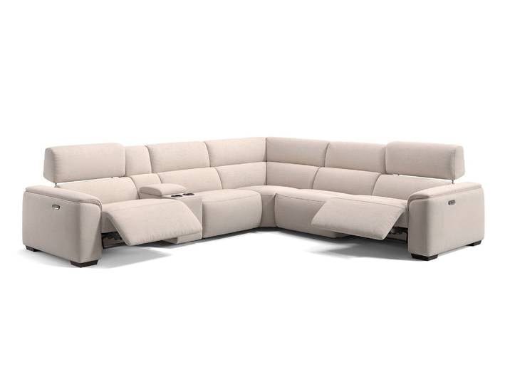 Stoff Wohnlandschaft CALVERA Sitzecke Polsterecke Megasofa Bigsofa Couchgarnitur
