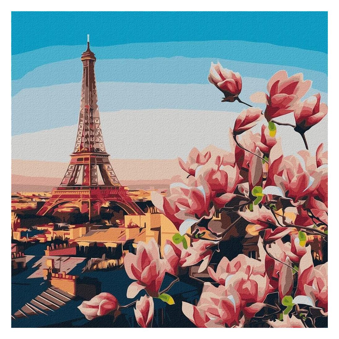 Malen nach Zahlen - Pariser Magnolien 50x50cm (485683)