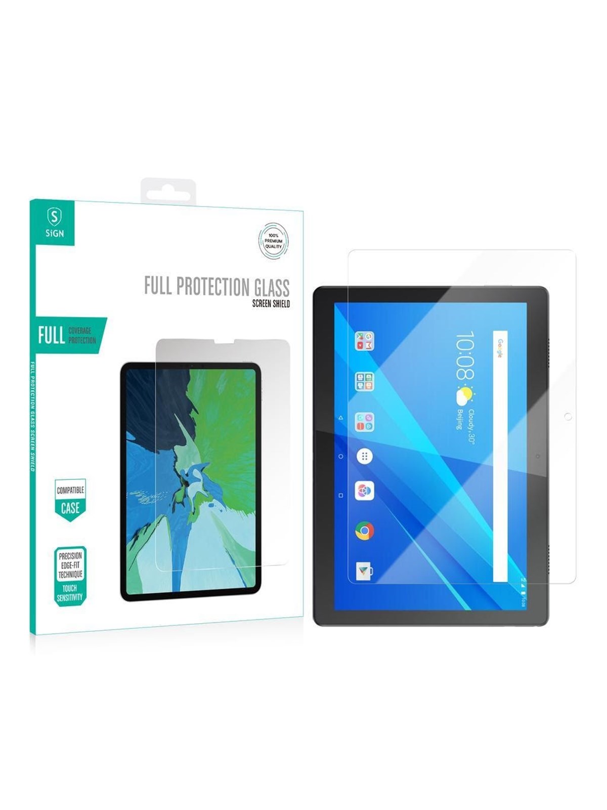SiGN Tempered Glass Screen Protector for Lenovo Tab M10 10.1 Gen 1