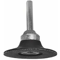 3M, Zubehör Schleifer, ROLOC Gummi-Schleifteller, Schaftdurchmesser 6 mm, hart, 50 mm Aussendurchmesser
