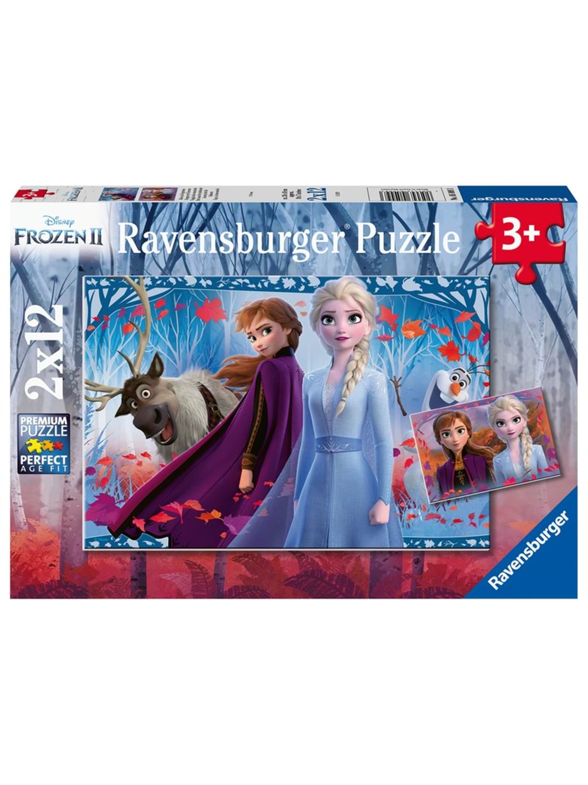 Ravensburger Frozen 2: Journey into the Unknown 2x12p 2D Puzzles