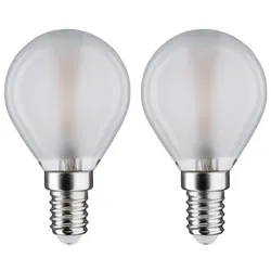 PAULMANN LED Fil 2er Tropfen 250lm E14 2700K matt 3W 230V