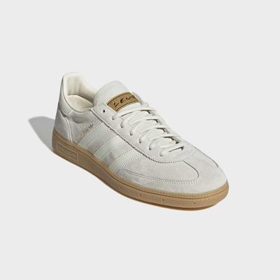 Sneaker ADIDAS PERFORMANCE "HANDBALL SPEZIAL MESSI", Herren, Gr. 45, ivory, ivory, gold metallic, Leder, Schuhe Sneaker