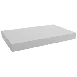Naturel Dolce Waschtischplatte 80x8x50 cm Weiß glänzend DO8050B