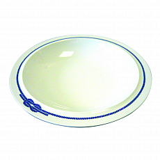 ORNAMIN Teller tief - Helgoland - grün/blau - Ř22cm 305795