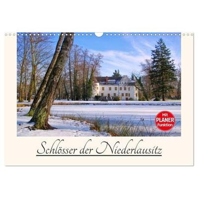 Schlösser der Niederlausitz (Wandkalender 2027 DIN A3 quer), CALVENDO Monatskalender