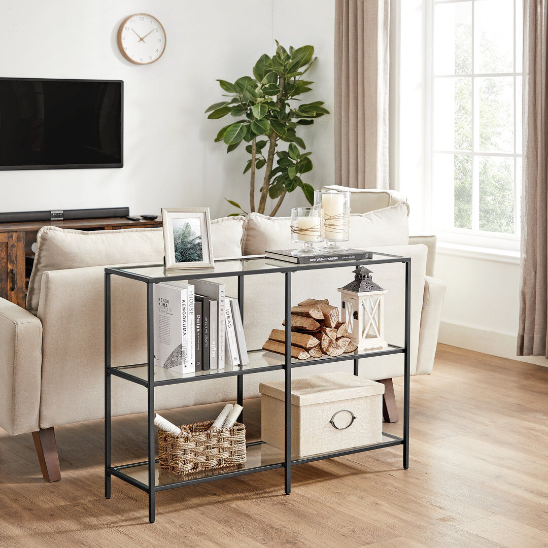 Etta Avenue Kylie 100 cm W Console Table Black