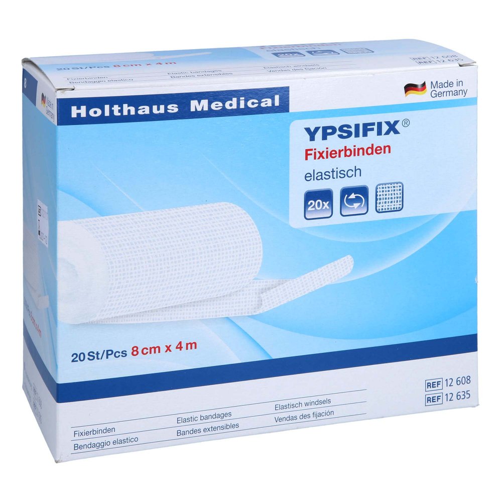 1001 Artikel Medical GmbH Ypsifix Fixierbinde elastisch 8 cmx4 m lose 12603465