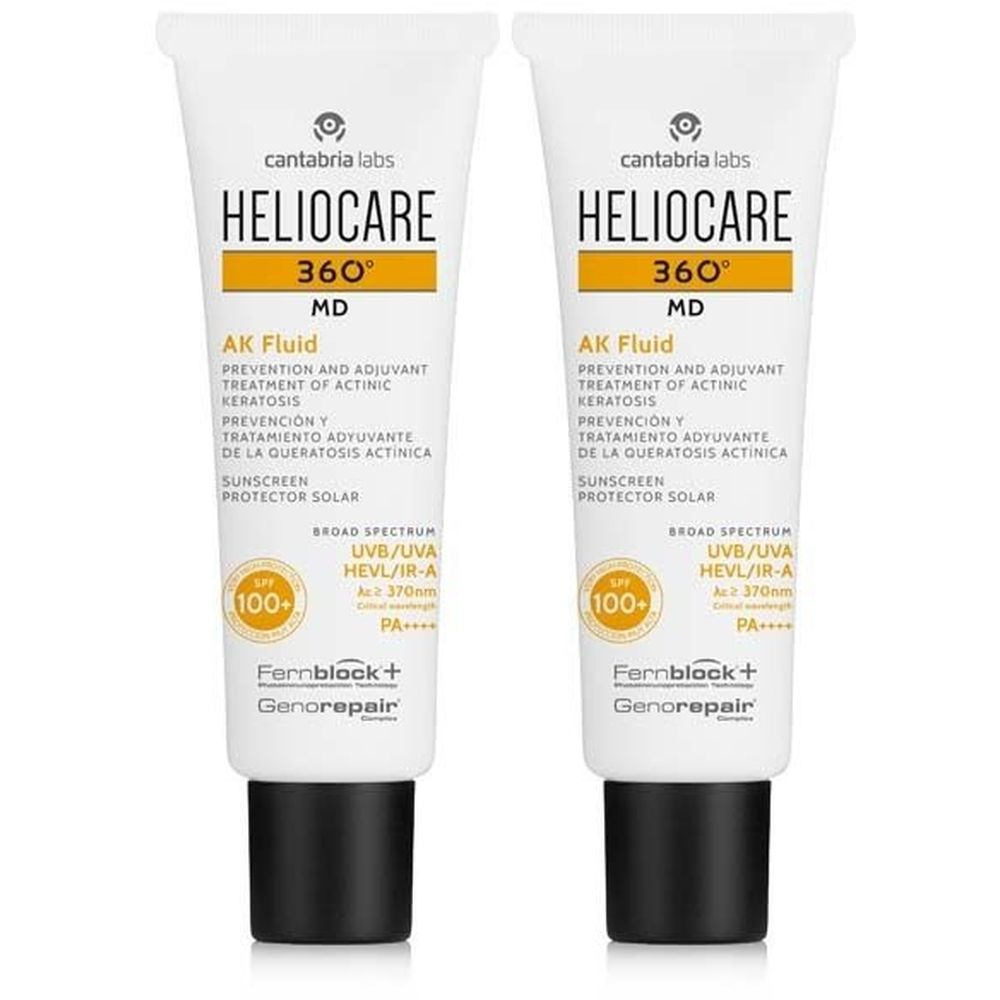Heliocare 360° AK Fluid SPF 100+ 2x 2x50 ml Gel