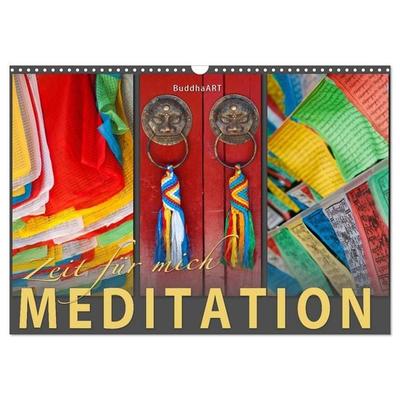 MEDITATION Zeit für mich (Wandkalender 2027 DIN A3 quer), CALVENDO Monatskalender