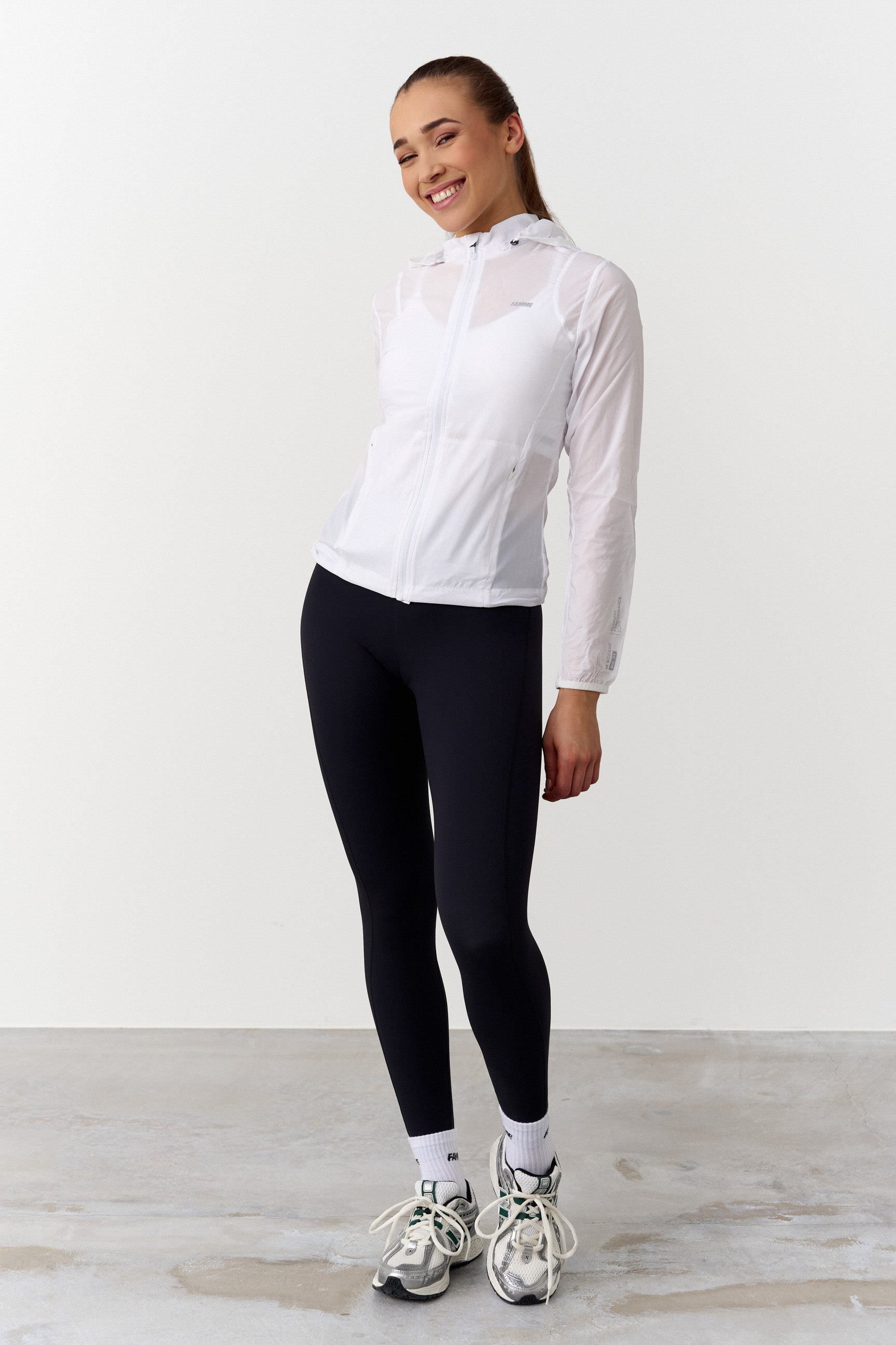 FAMME Pace Running Jacket Black XS