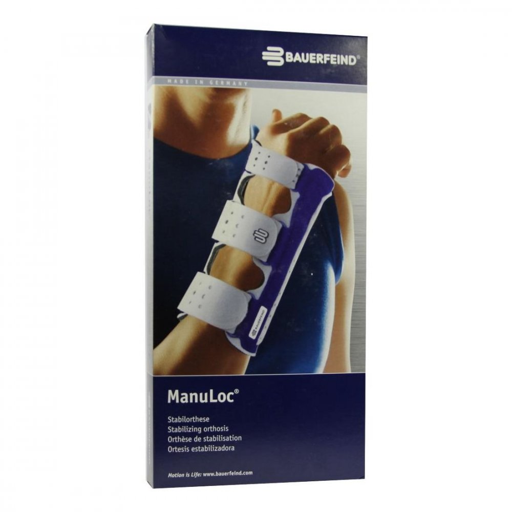 Bauerfeind AG / Orthopädie Manuloc Größe 2 titan 02723317