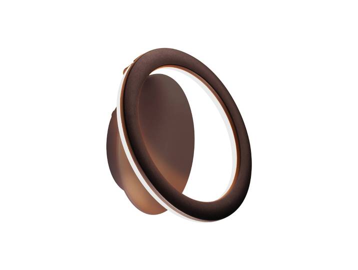 Viokef LED Außenwandleuchte Palermo, braun / rost, Aluminium, Modern