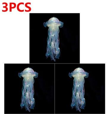 Inspire Essentials DIY Jellyfish Hanging Light Colorful Bedroom Ceiling Lamp For Kids 25