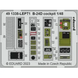 Eduard B-24D cockpit 1/48 REVELL