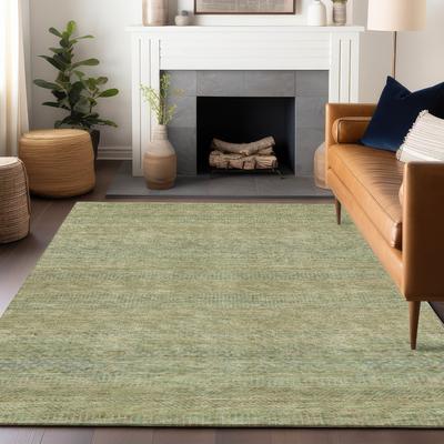 Addison Rugs Machine Washable Indoor/ Outdoor Subtle Stripe Chantille Rug
