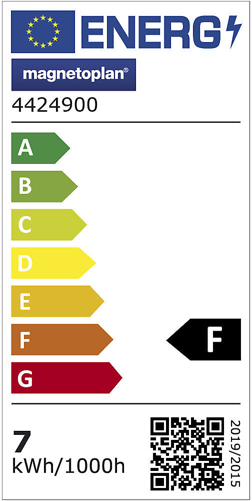 LED-Schreibtischlampe, TROPO, 7 W, weiß magnetoplan