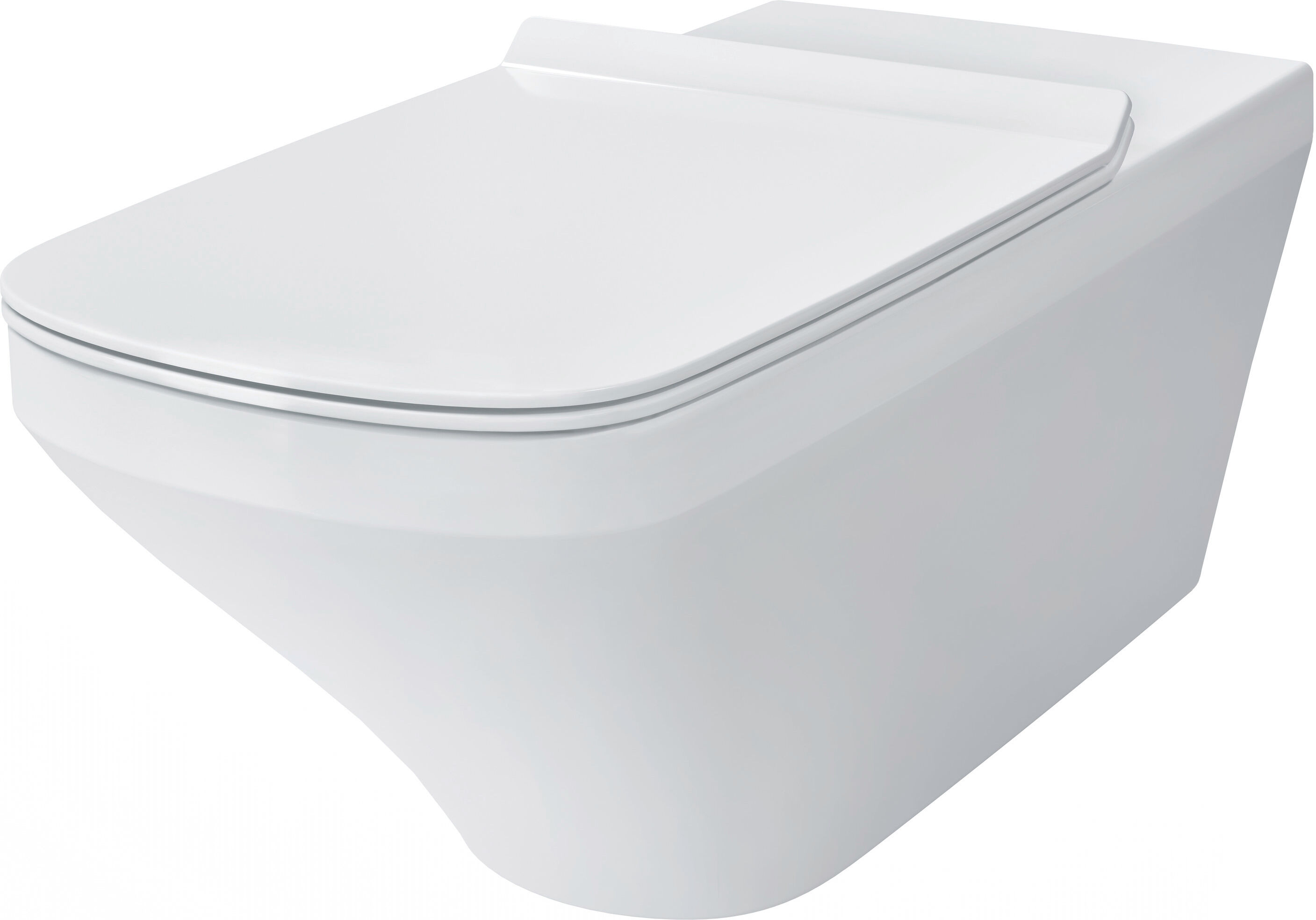 Duravit DuraStyle wall DuraStyle WC 25590900001 saillie 70 cm, sans monture, blanc, wondergliss
