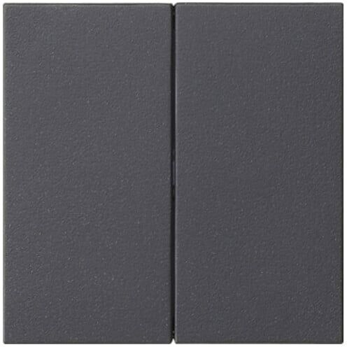 Gira Plaque de commande 2 fois anthracite 536228 (536228)