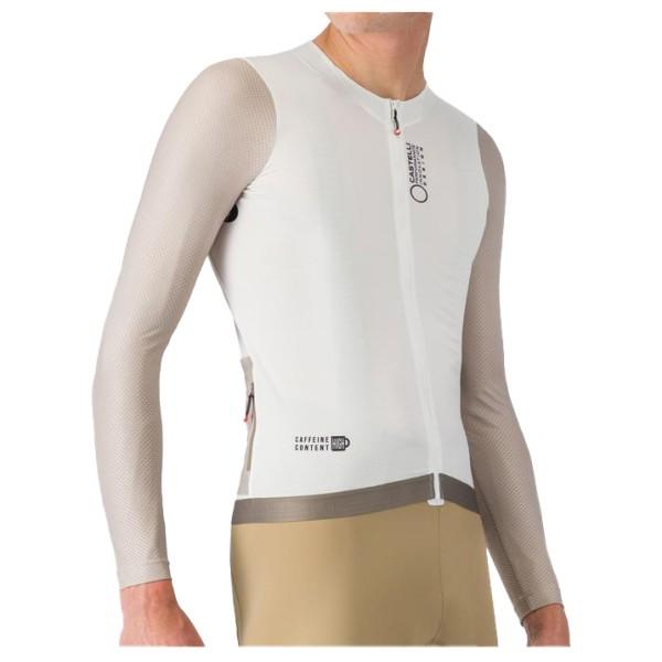 Castelli - Corretto L/S Jersey - Velotrikot Gr XXL grau