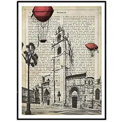 POSTER Vintage Von Palencia. A4 Rahmenlos
