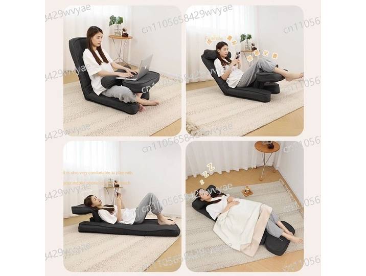 Fauteuil à double usage, canapé de salon, canapé-lit, meuble convertible, canapé paresseux, balcon, tatami, lit de chambre