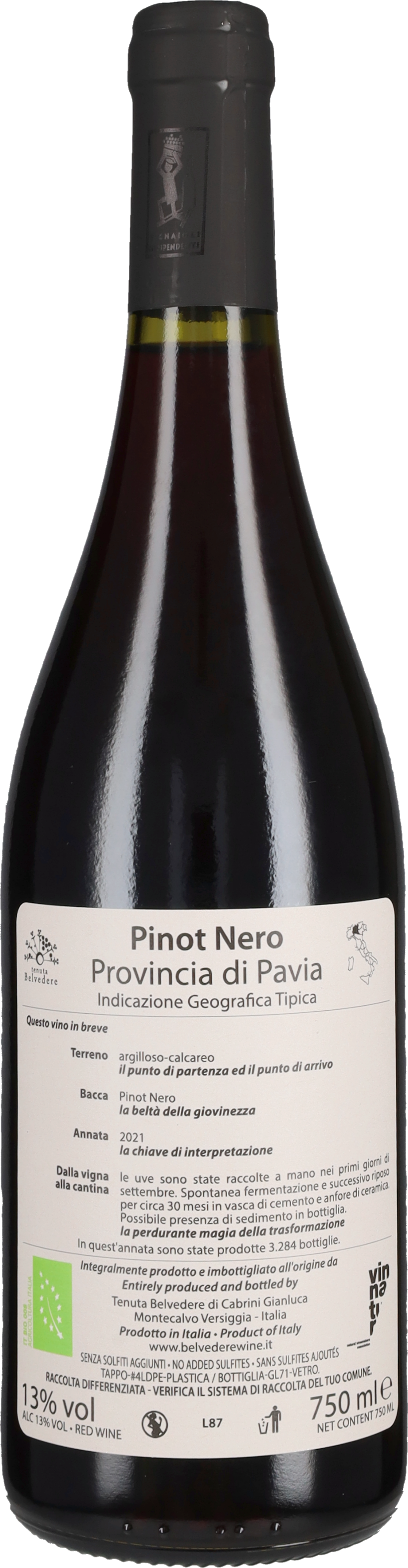 Pinot Nero Tenuta Belvedere 2023