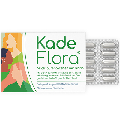 DR. KADE Pharmazeutische Fabrik GmbH KADEFLORA Milchsäurebakterien mit Biotin Kapseln 8,5 g 18071012