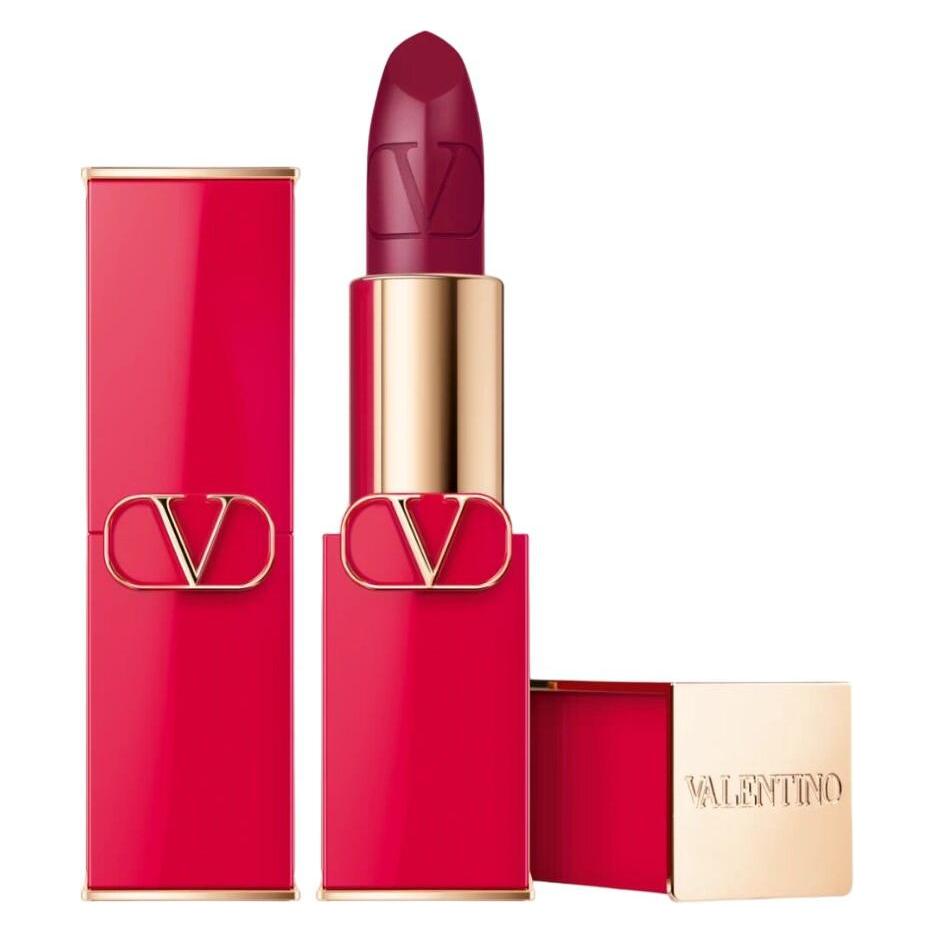 Valentino Rosso Satin Finish Cream Lipstick 505r Nachfüllbar - 35 Gramm (Rosso 505R) (52525758)