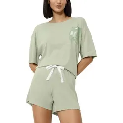 Triumph Endless Comfort Short Sleeve Pyjama Hellgrün 44 Damen