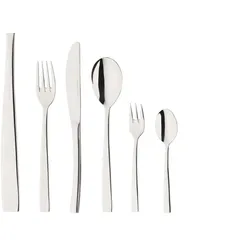 KHG Besteckset  30-teilig  "715" ¦ silber ¦ Edelstahl