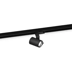 Wever & Ducré LED 3-Phasen-Strahler SQUBE ON TRACK 3.0, 20W 3000K, inkl. Adapter, schwarz WEV-144558B5
