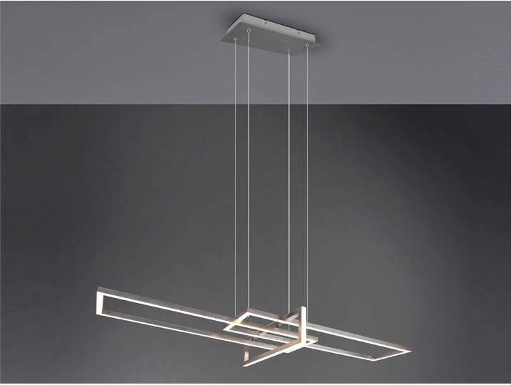 Trio - Hängelampe SALINAS - Grau - 0x0x150 cm