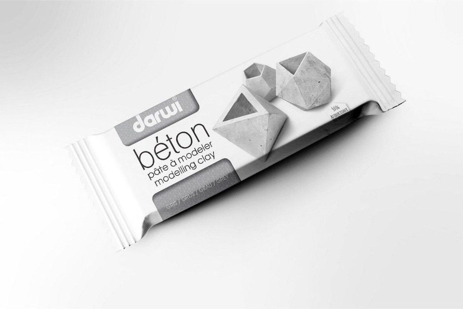 Darwi boetseerklei voor beton, 500 g