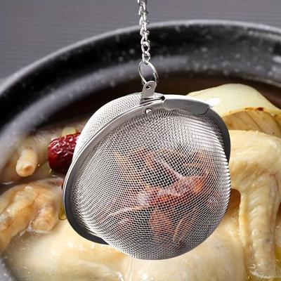 Uplifted Finds 304 Stainless Steel Filter Ball With Extension Chain 304 Stainless Steel Filter Ball With Extension Chain