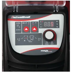 Stürmer, Schweissgerät, - Schweisskraft Tragbarer WIG DC Inverter EASY-TIG 201 DC PULSE Aktions-Set (Inverterschweissgerät)