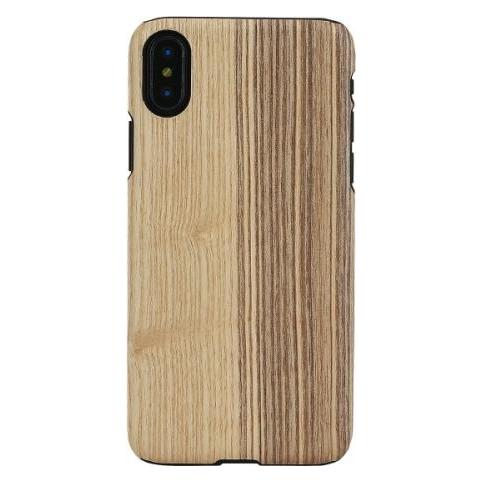 Man&Wood SmartPhone case iPhone X/XS vintage olive black (Apple iPhone X, Apple iPhone XS) (1000000370)