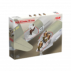 ICM - B-26 Marauder US crew - 1:48 - 5 Figuren 307260