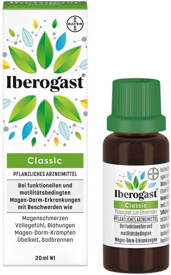 Iberogast Classic bei funktionellen Magen-Darm-Beschwerden