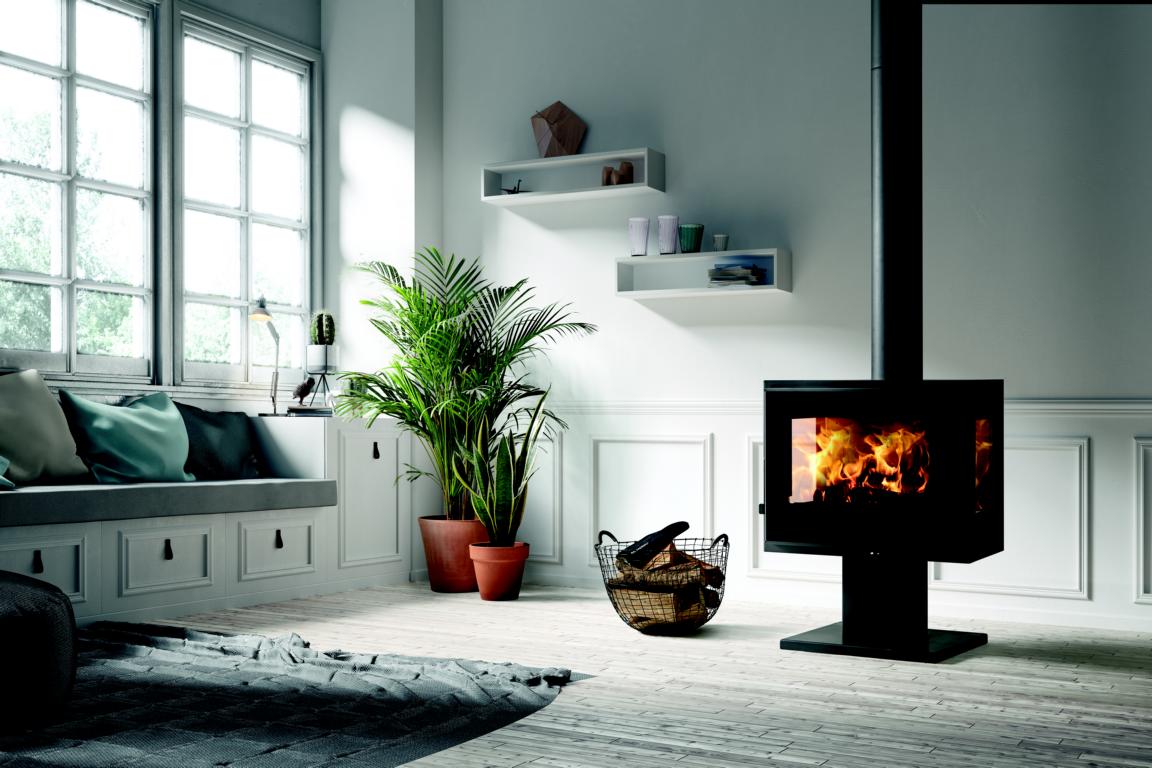 PANADEROAB Kaminofen ATLANTIC 8 kW EcoDesign, Energie Label A+ 16896973